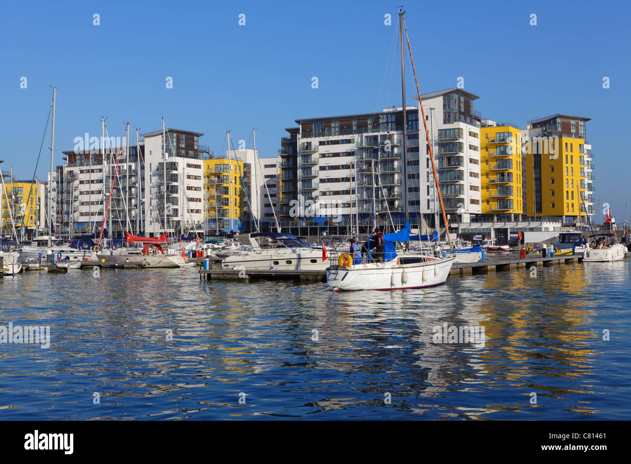 Apartments overlooking Sovereign Harbour Marina Eastbourne East Sussex