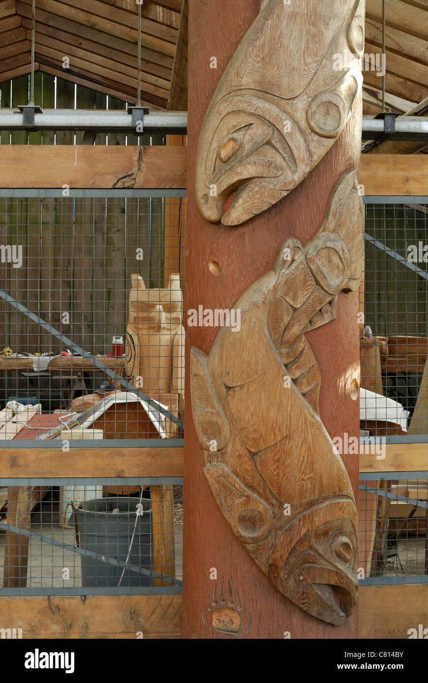 West coast native art hi-res stock photography and images