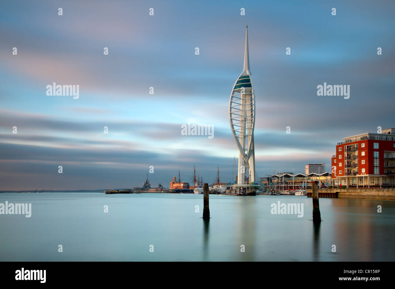 Portsmouth Spinnaker Tower Stock Photo