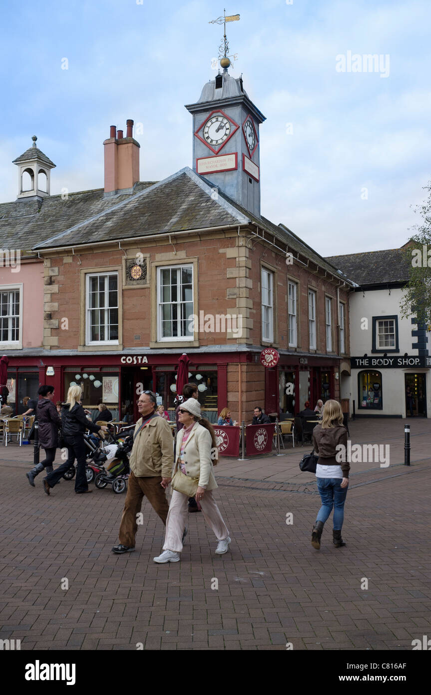 Carlisle, Market Square Stock Photo