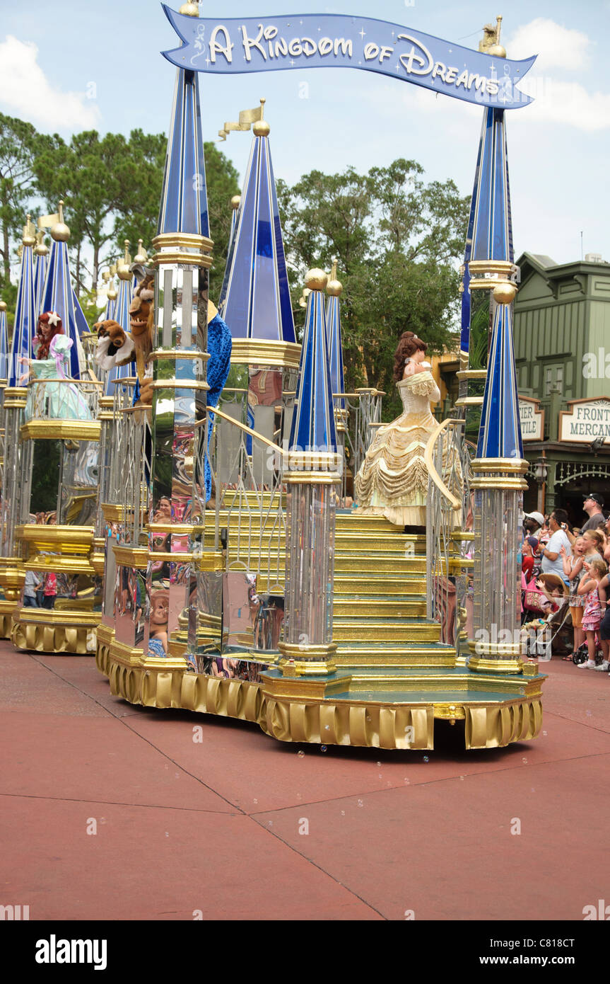 Beauty and the beast disney world hires stock photography and images