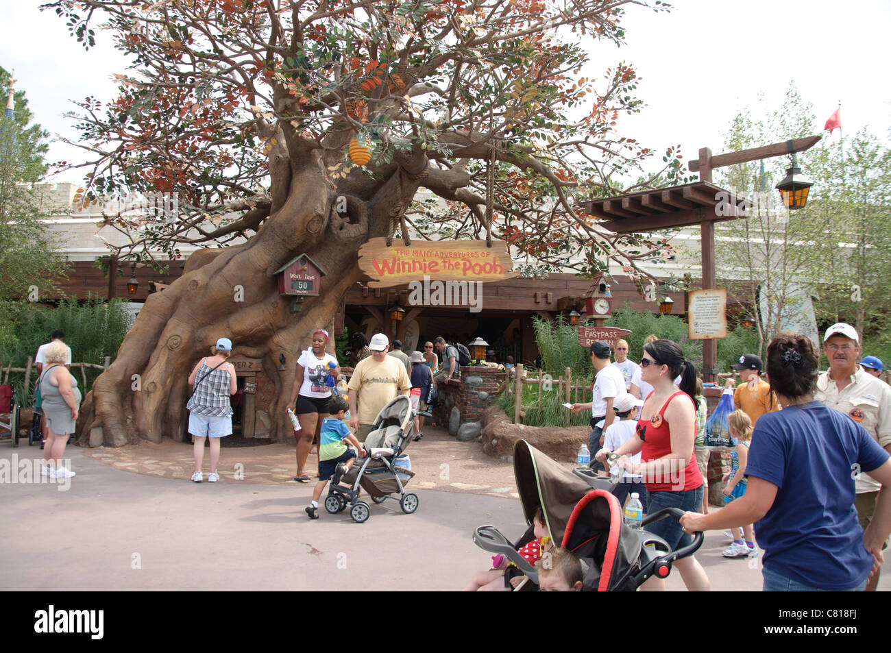 walt disney world orlando florida fl mickey's jammin jingle parade animal kingdom Stock Photo