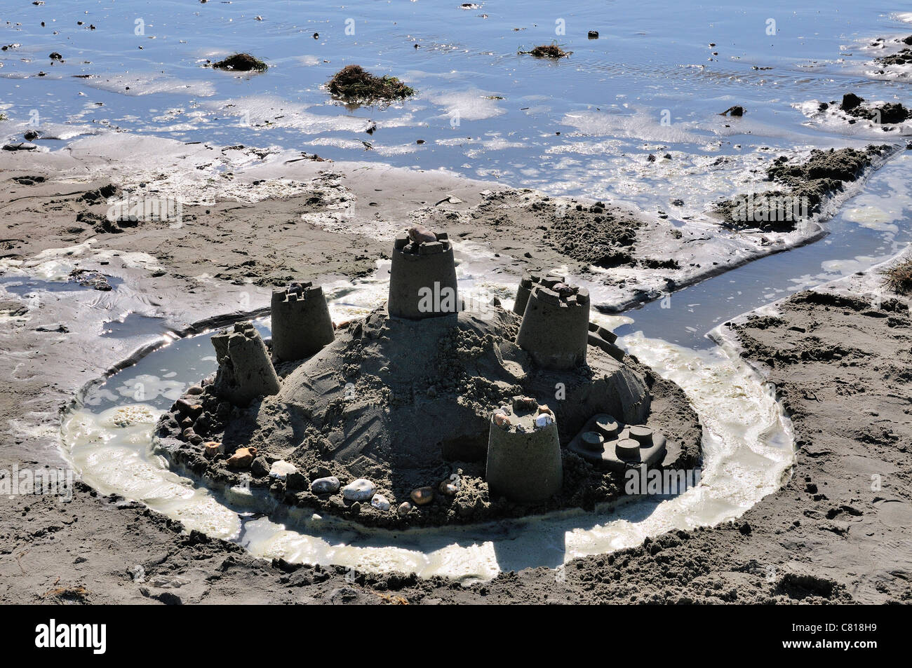 Moat Around A Castle