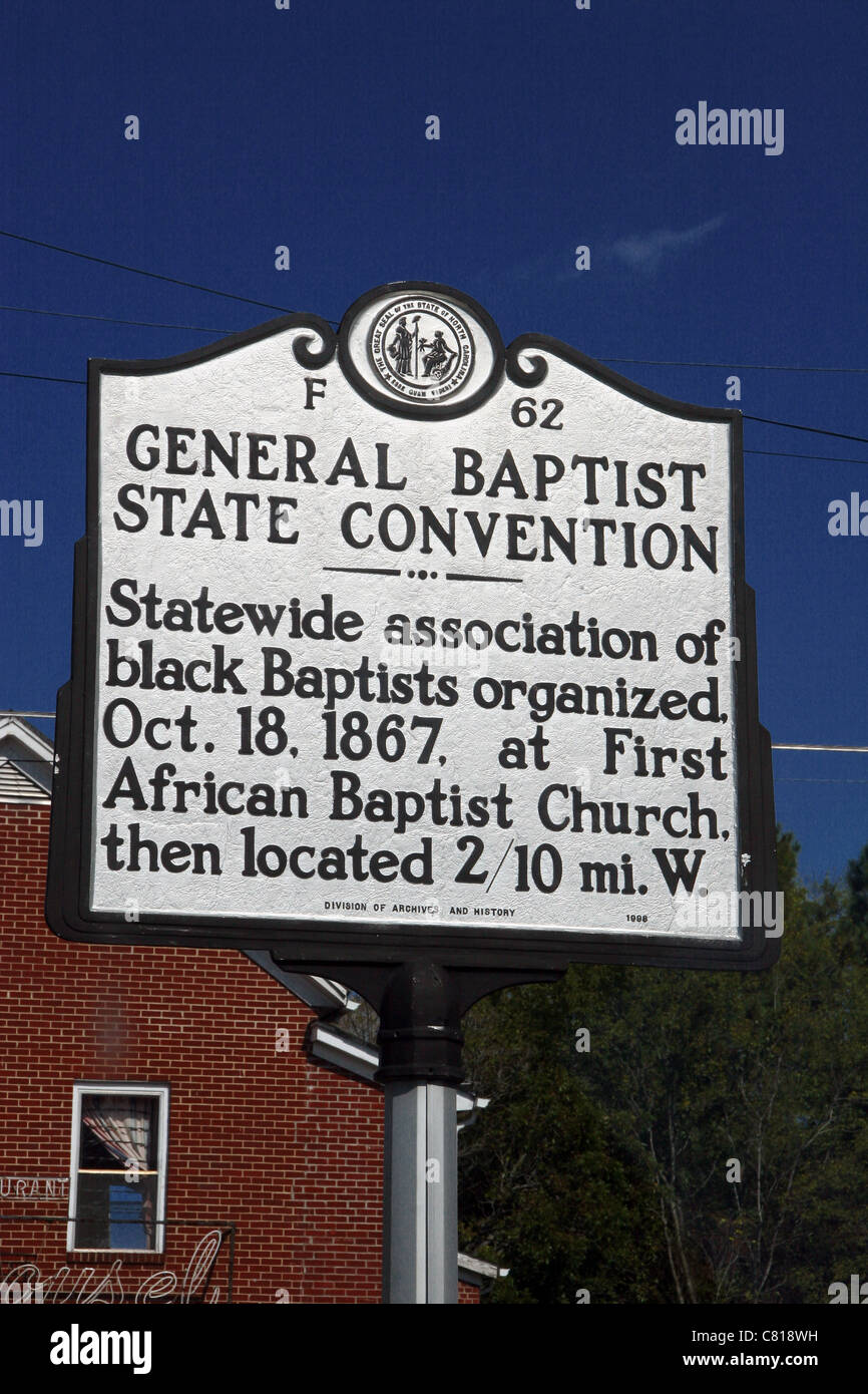 F62 GENERAL BAPTIST STATE CONVENTION Statewide association of black
