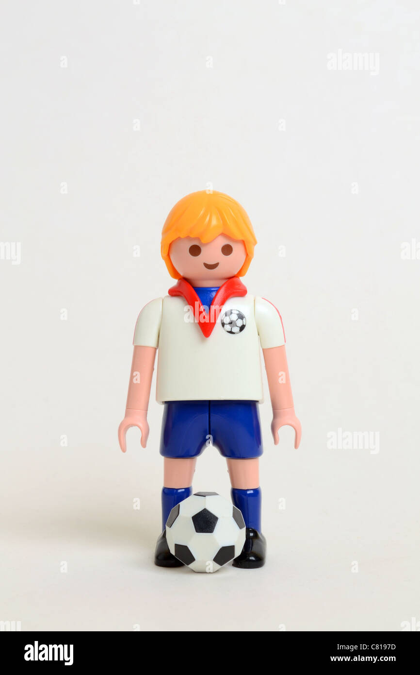 Playmobil England Football player footballer Stock Photo - Alamy