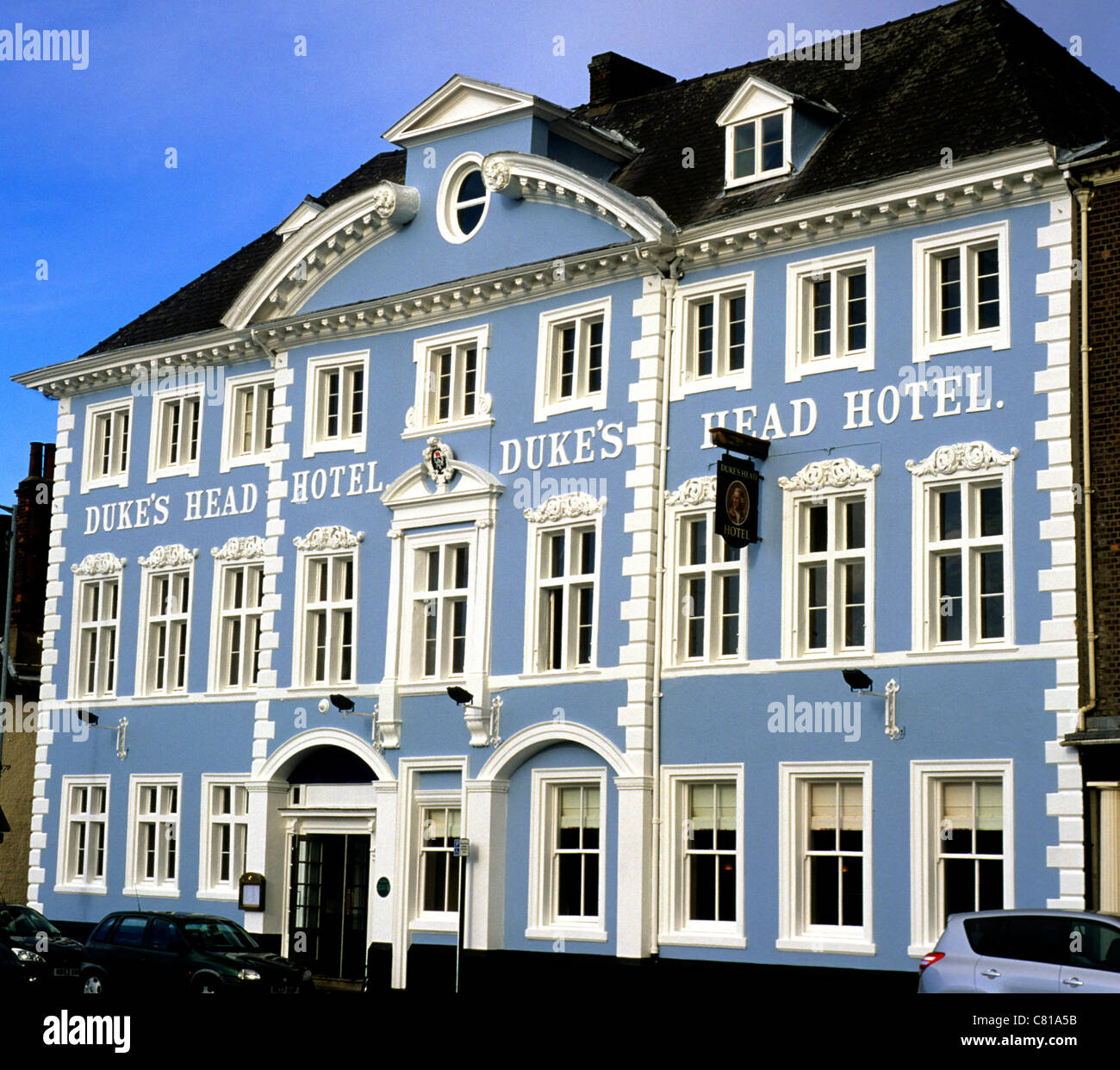 Kings Lynn, Norfolk, Duke's Head Hotel, England UK English market Stock