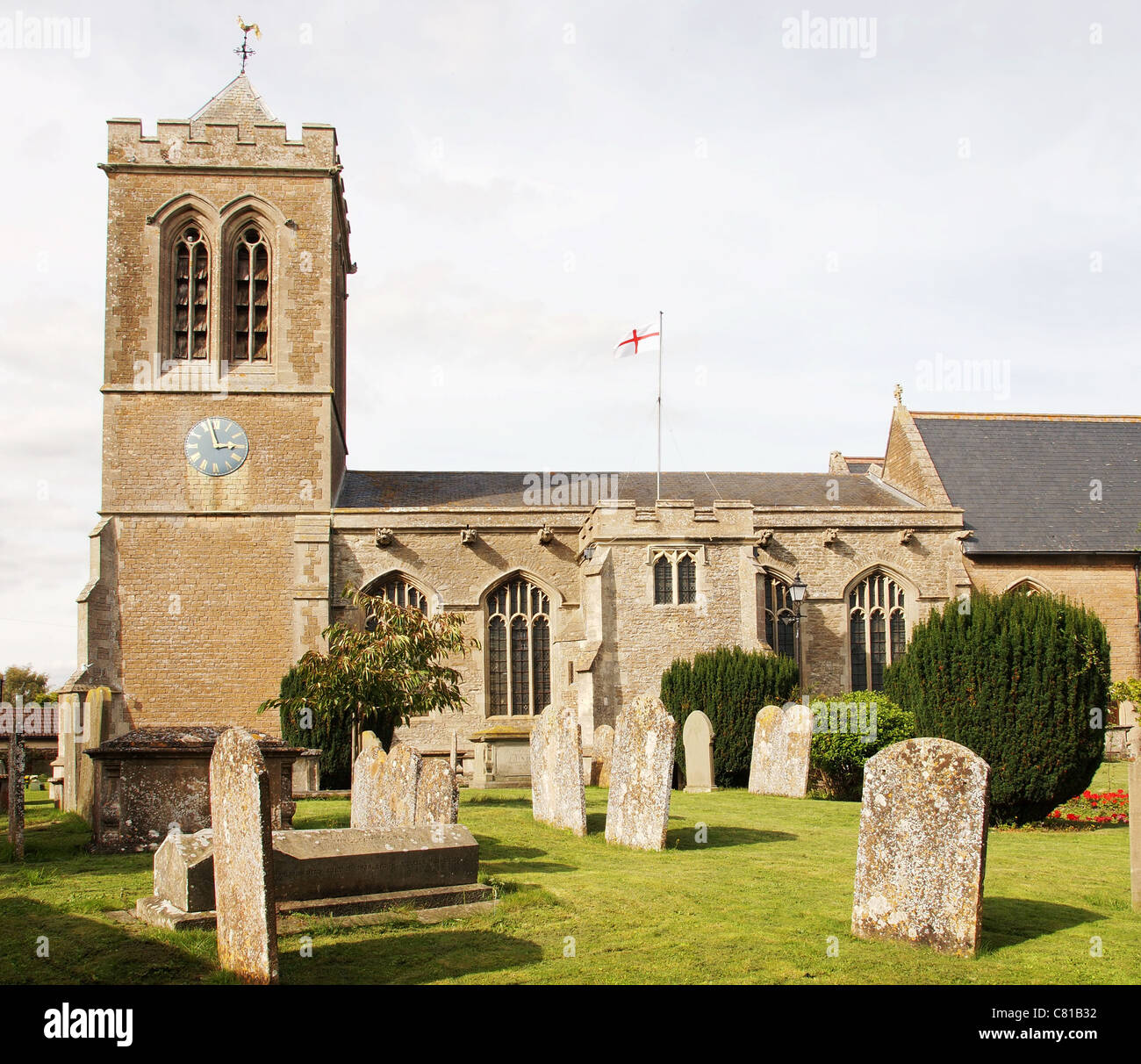 Wootton Bassett St Bartholomew's and All Saints Church Stock Photo Alamy