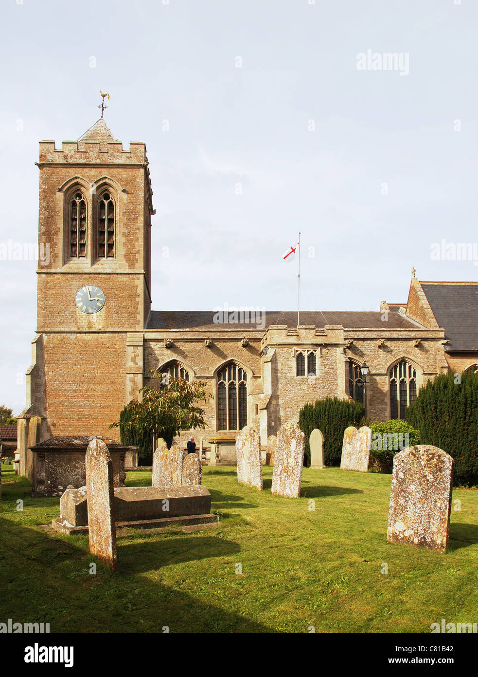 Wootton Bassett St Bartholomew's and All Saints Church Stock Photo Alamy