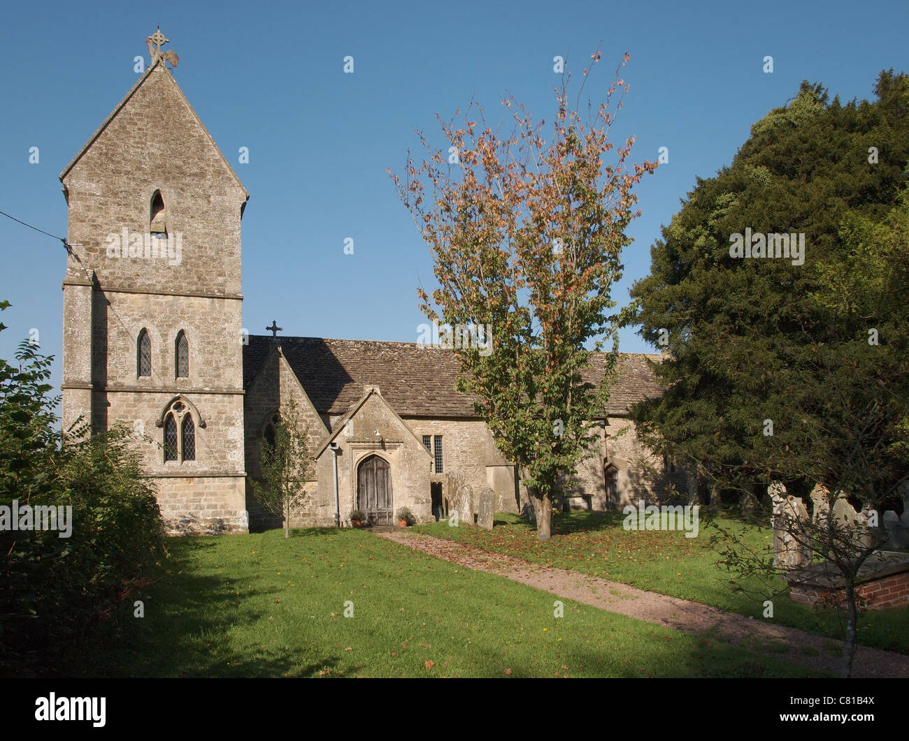 Holy Rood Church, Rodbourne, Wiltshire, Stock Photo