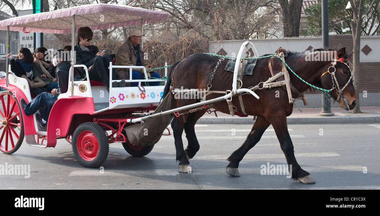 Horse carriage china hi-res stock photography and images - Alamy