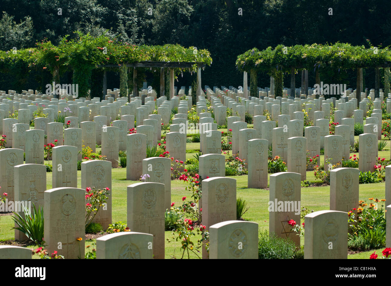Commonwealth War Cemetery Beach Head Anzio Tracesofwarcom