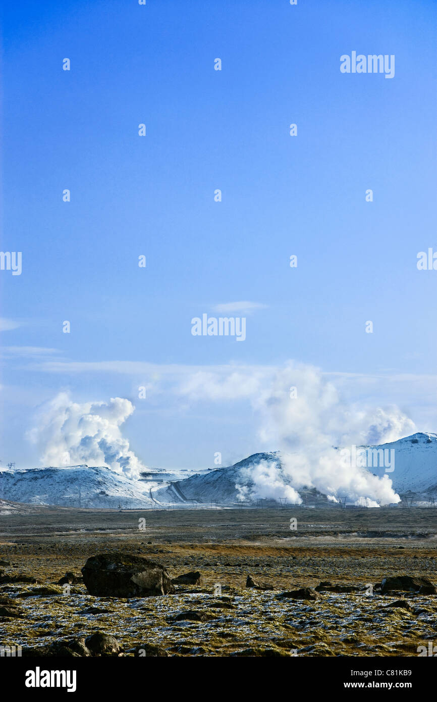 Hellisheidi geothermal power plant hi-res stock photography and images ...