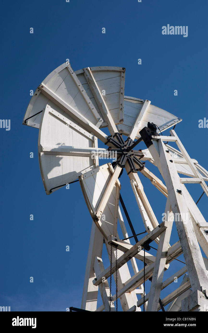 Windmill Vane, Heage Windmill, Derbyshire, England, UK. Stock Photo