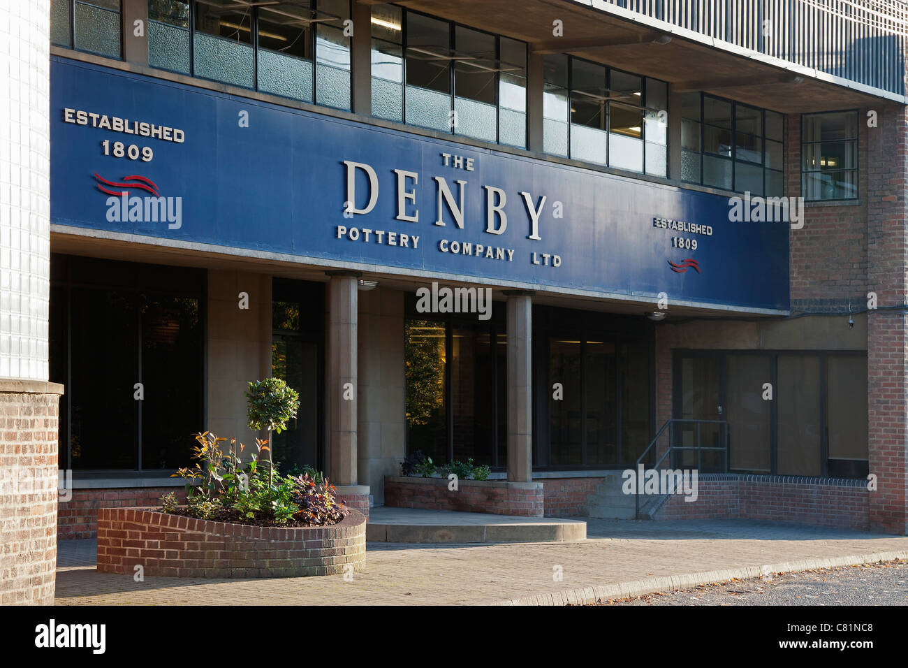 Denby pottery village farm shop