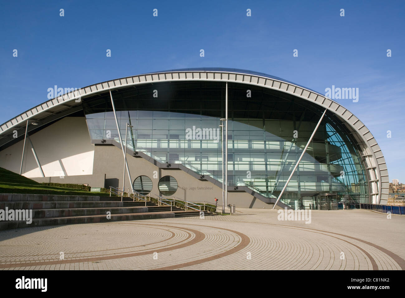 England Tyne&Wear Gateshead Sage auditorium Stock Photo