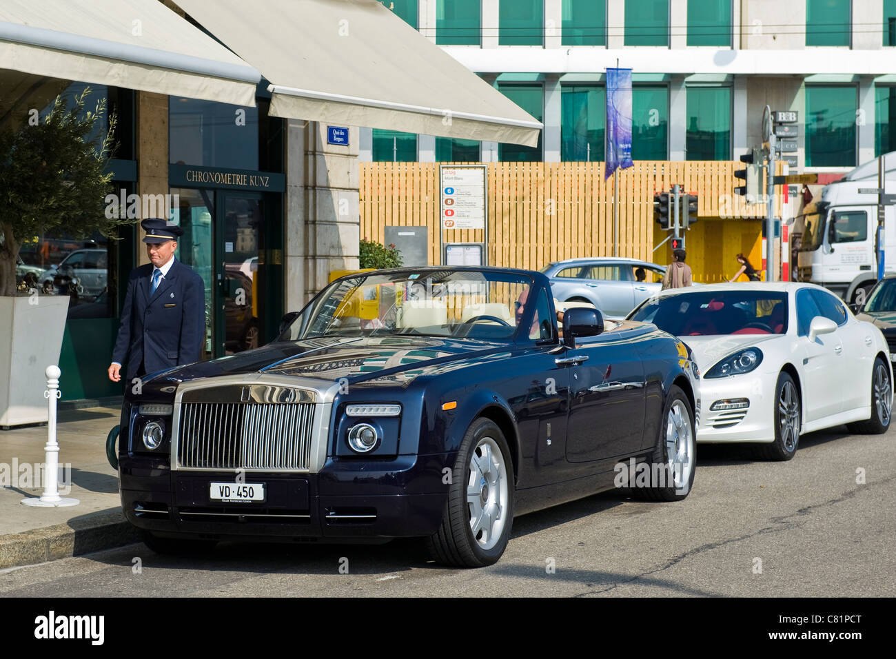 Rolls Royce, Geneva, Switzerland Stock Photo - Alamy
