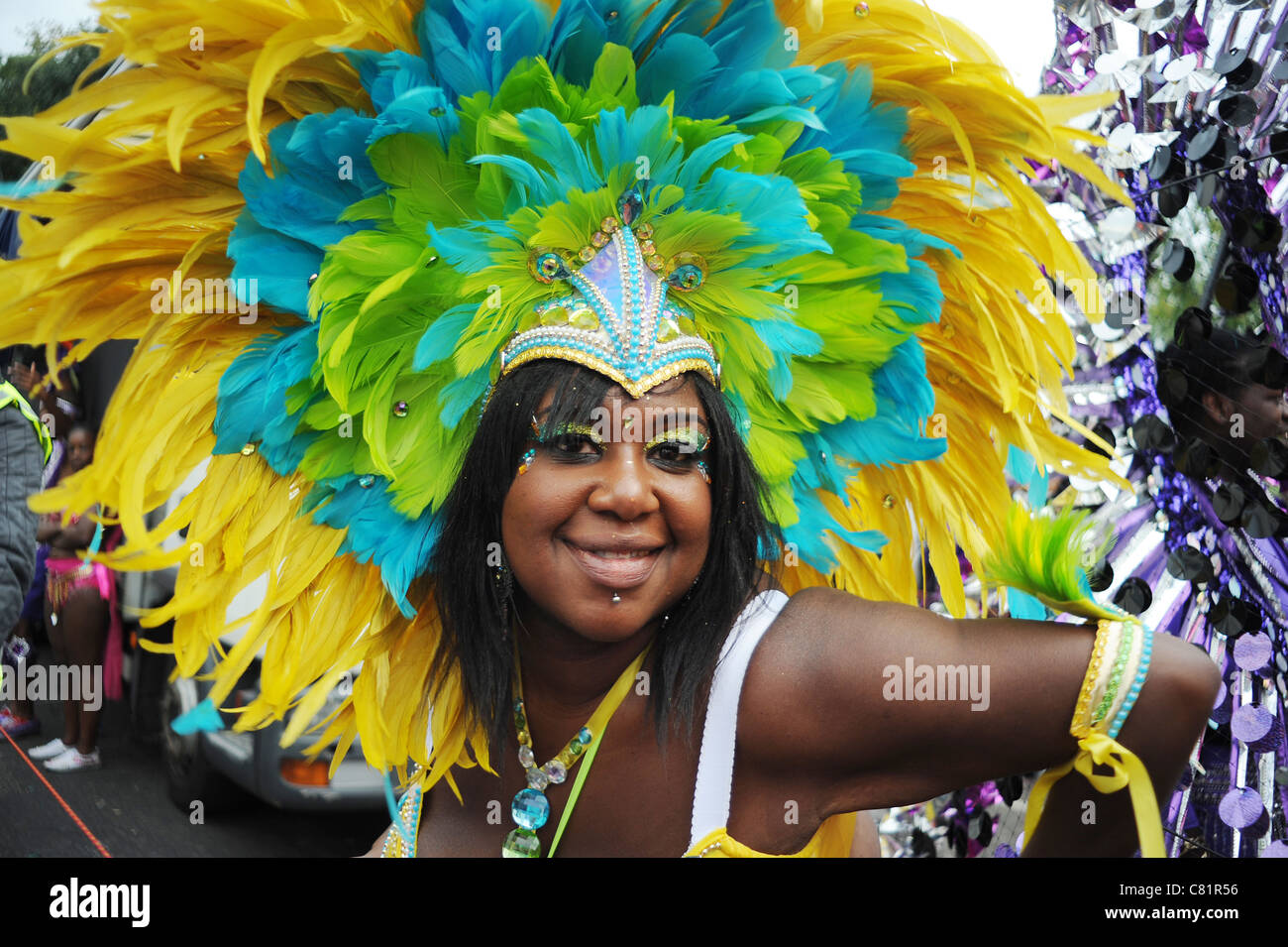 Notting hill carnival floats hi-res stock photography and images - Alamy