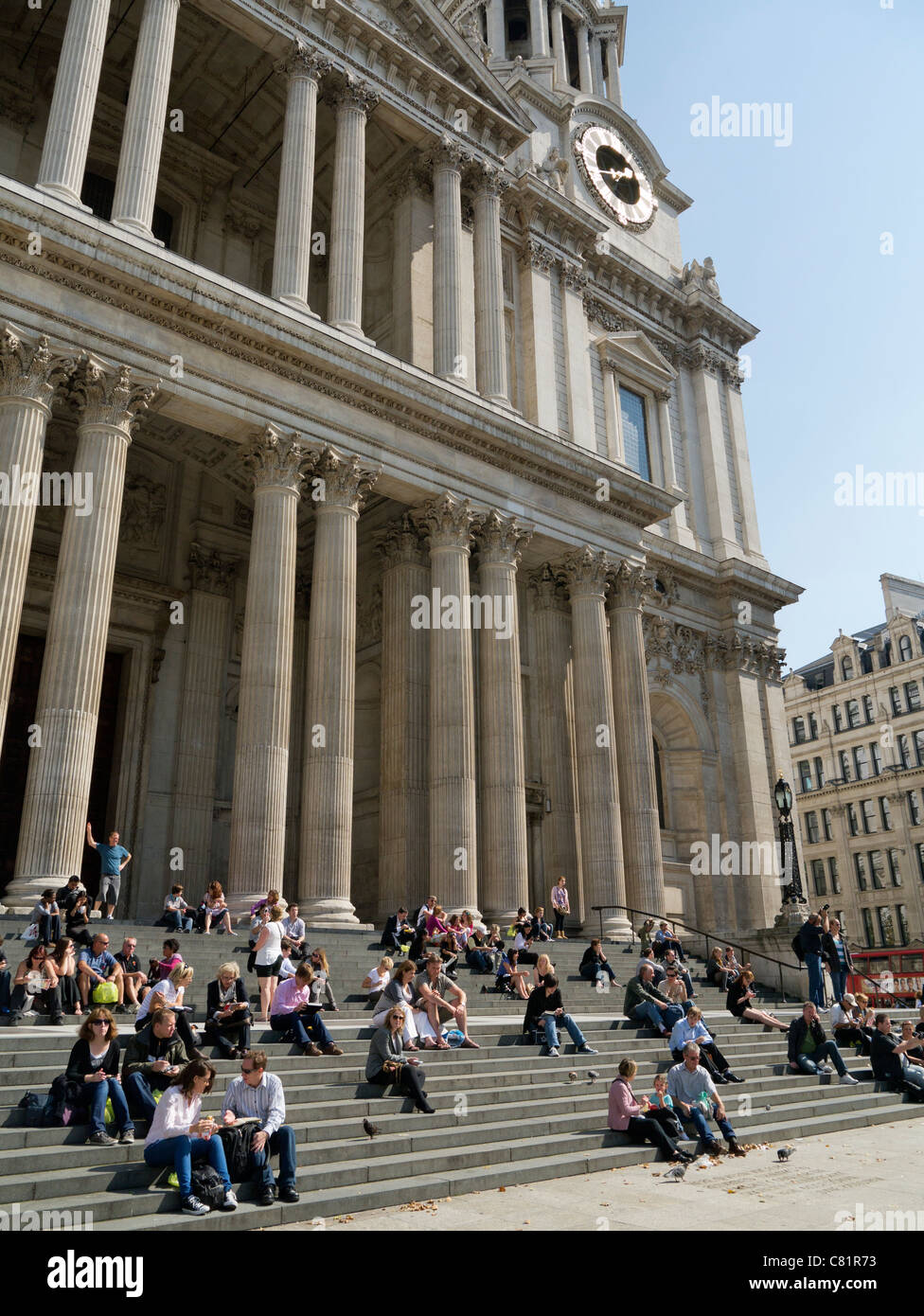 St pauls cathedral steps hires stock photography and images Alamy
