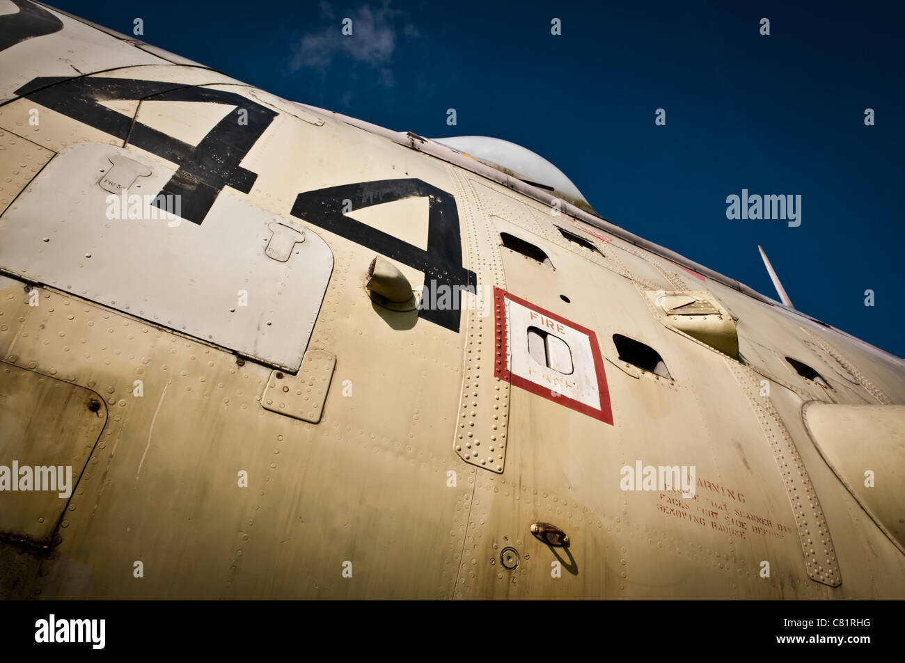 Fuselage from WWII aircraft Stock Photo - Alamy