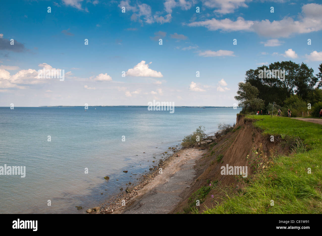 Brodtener Ufer Travemuende Luebeck Bay Baltic Sea Schleswig-Holstein, Germany, Europe Stock Photo