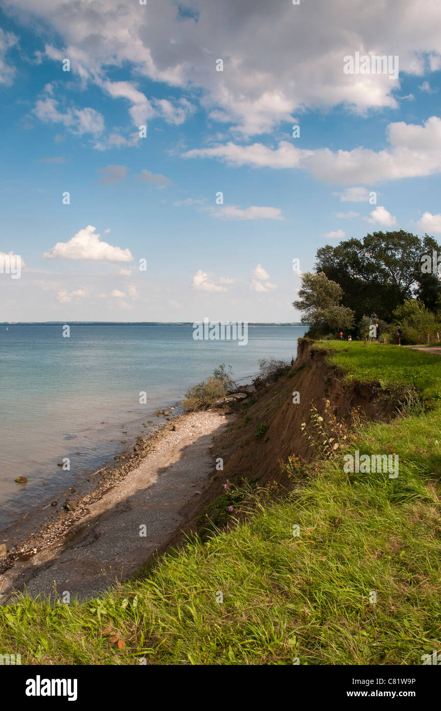 Brodtener Cliff Travemuende Luebeck Bay Baltic Sea Schleswig-Holstein, Germany, Europe Stock Photo