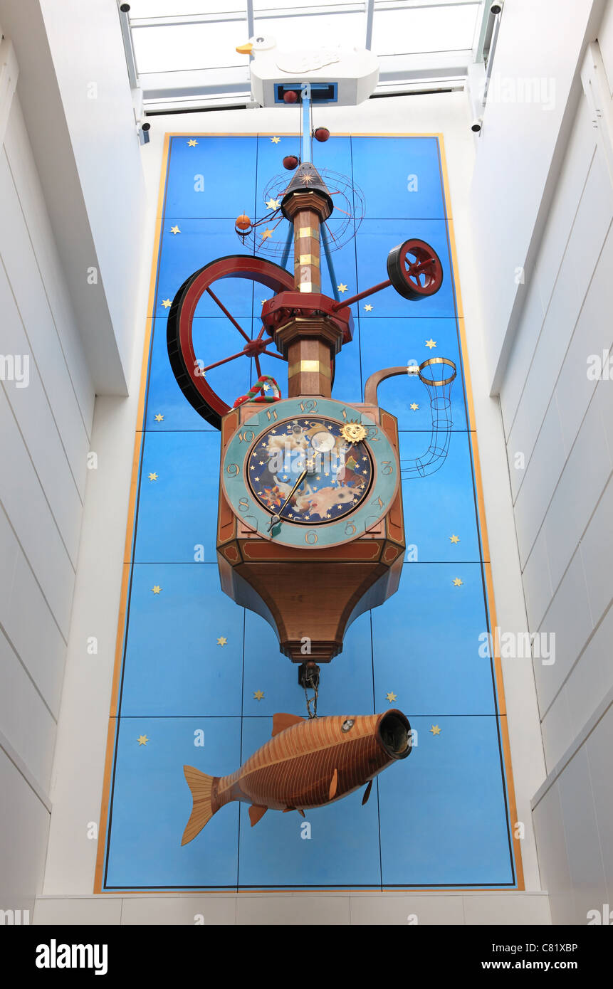 The Wishing Fish Clock, in the Regent Arcade Shopping Centre in