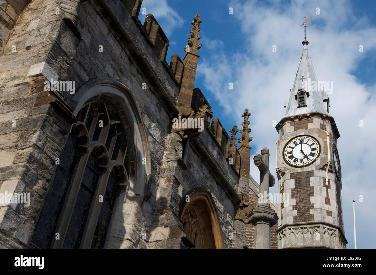 Victorian church clock clocks hi-res stock photography and images - Alamy