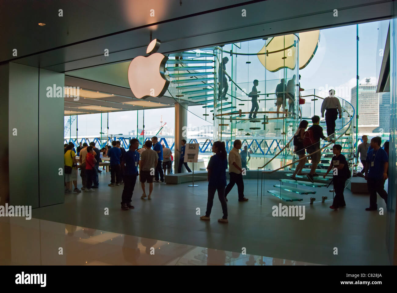 New Apple Store, Hong Kong Stock Photo Alamy