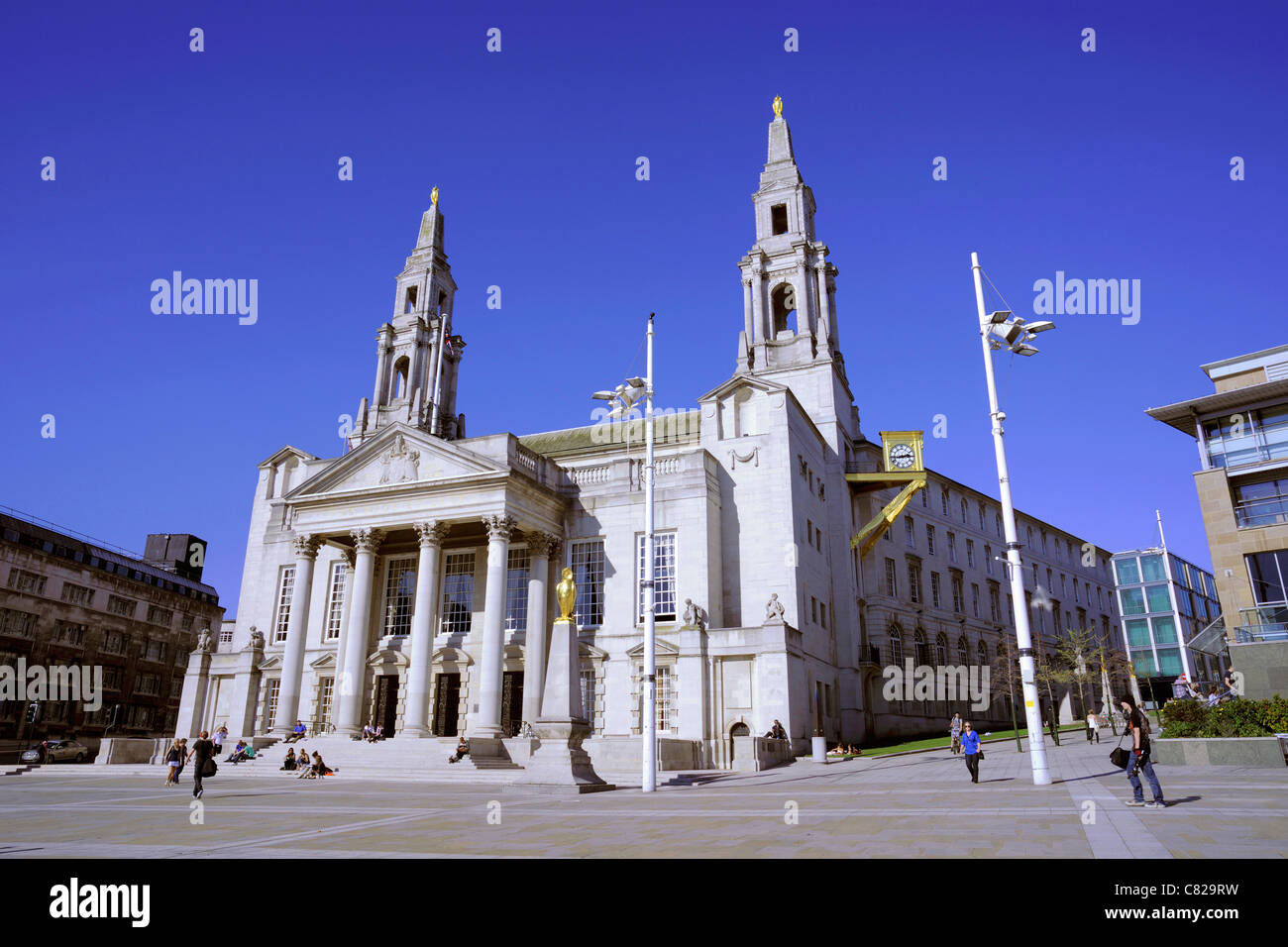 Leeds civic hall designed by vincent harris opened by King George V in 1933 Yorkshire UK Stock Photo