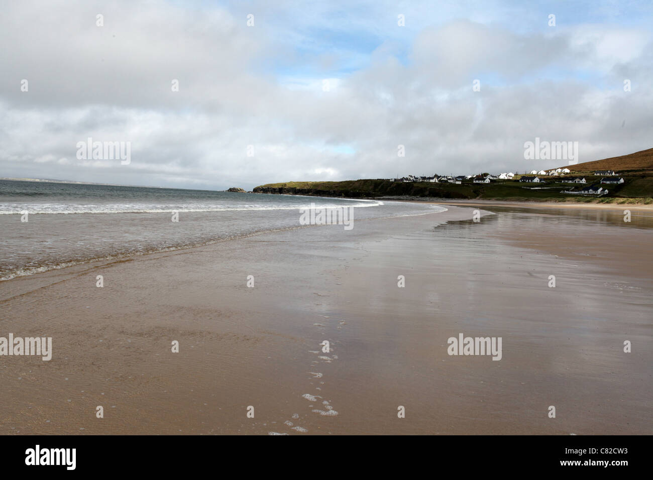 The Beach at Dugort on Achill Island in County Mayo called Golden