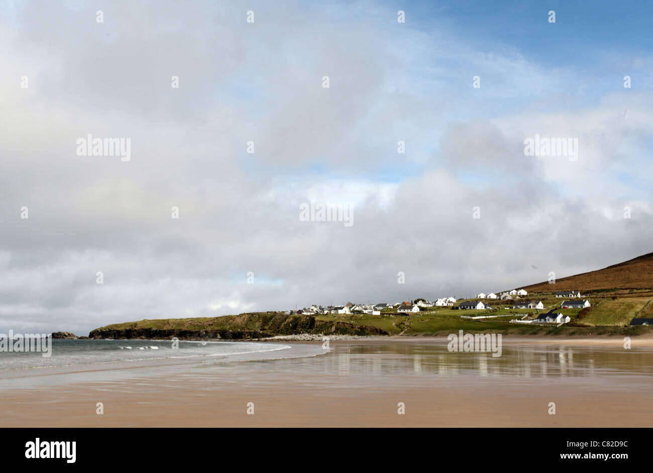 The Beach at Dugort on Achill Island in County Mayo called Golden