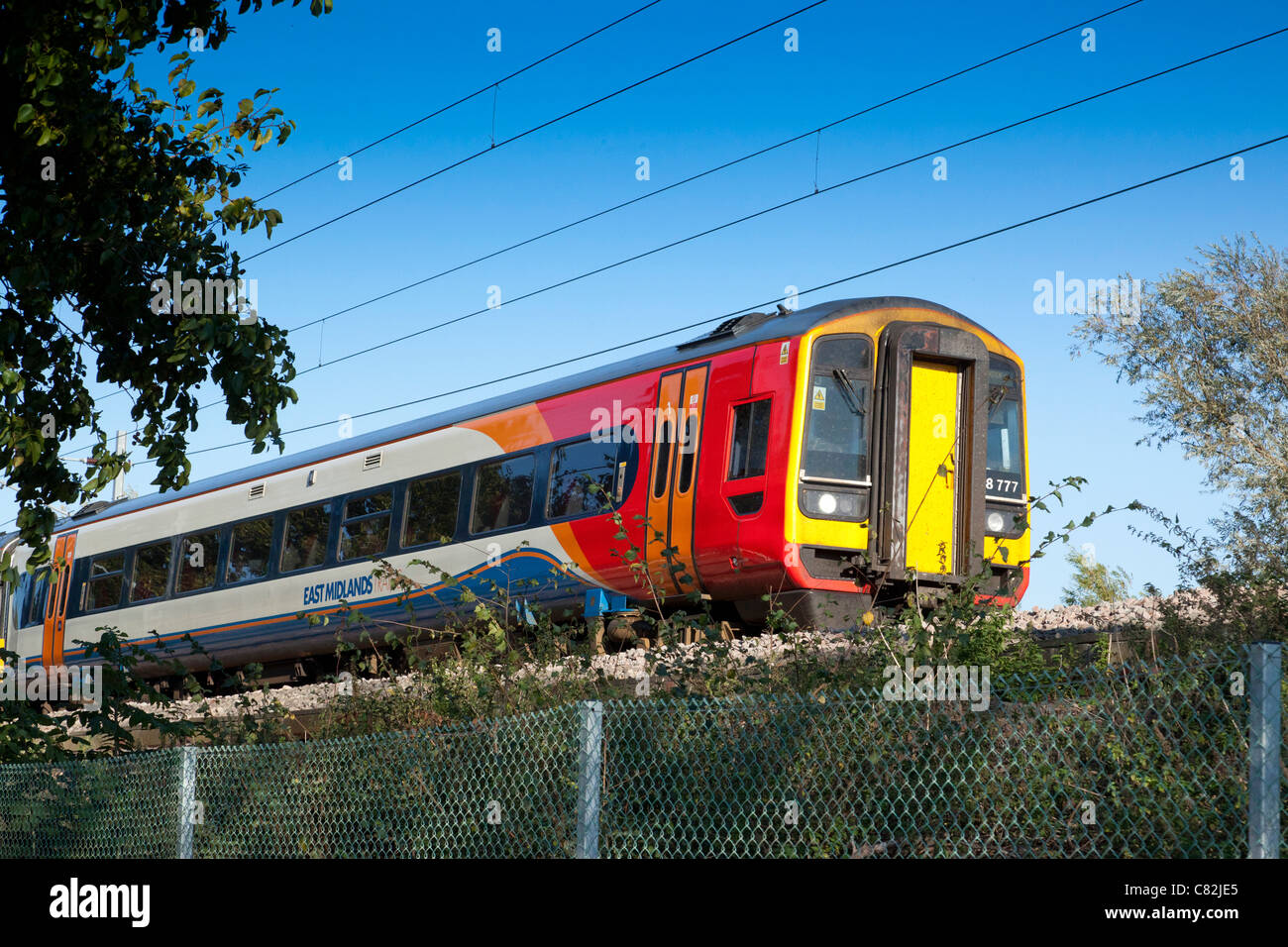 East Midland train, UK Stock Photo