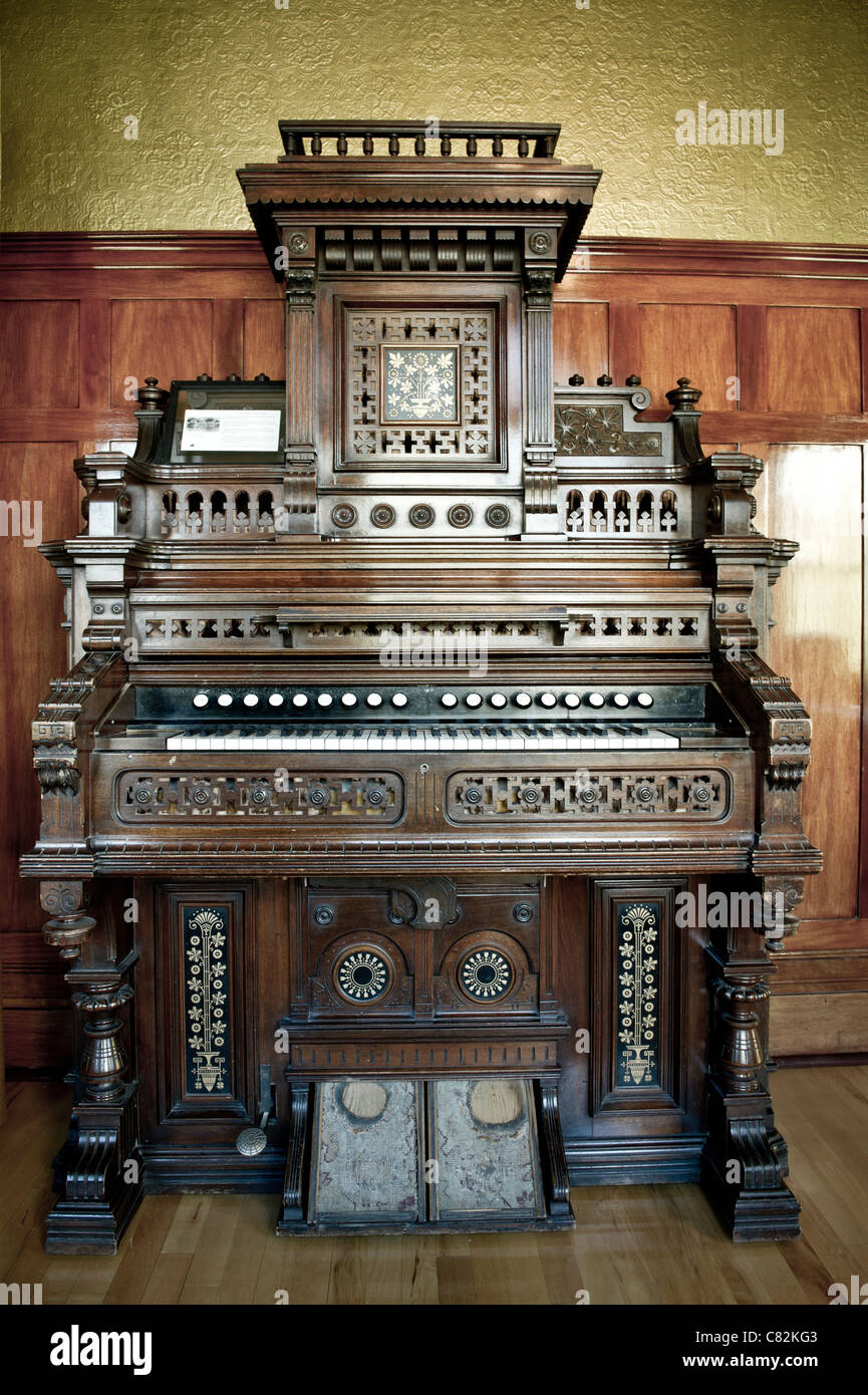 Estey  Grand Salon reed organ Stock Photo