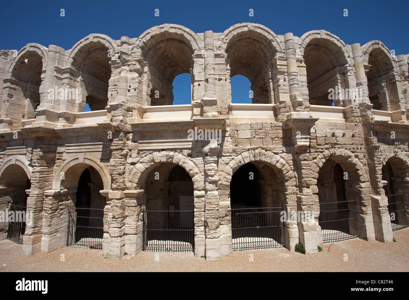 Arles: Amphitheatre (Roman Arena) Stock Photo