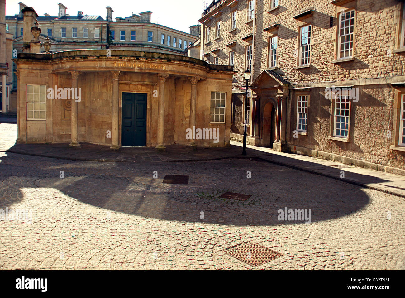 The Cross Bath in Hot Bath Street, Bath, N.E. Somerset, England, UK