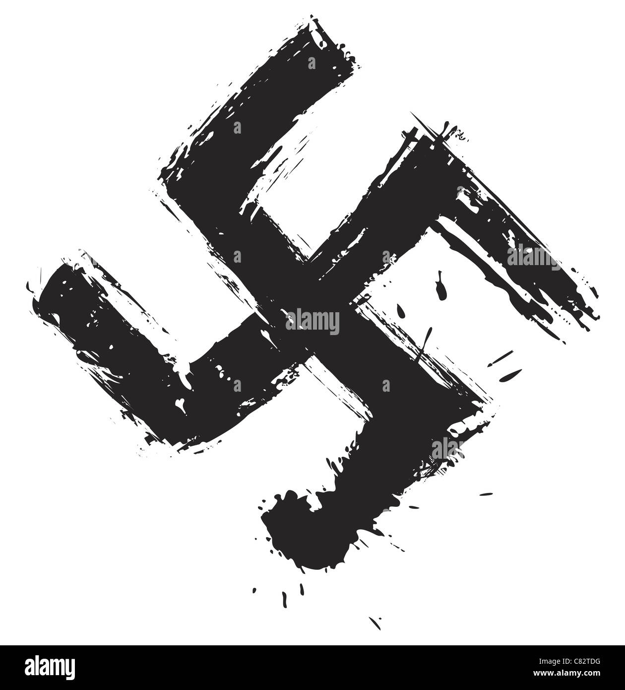 Swastika symbol Stock Photo