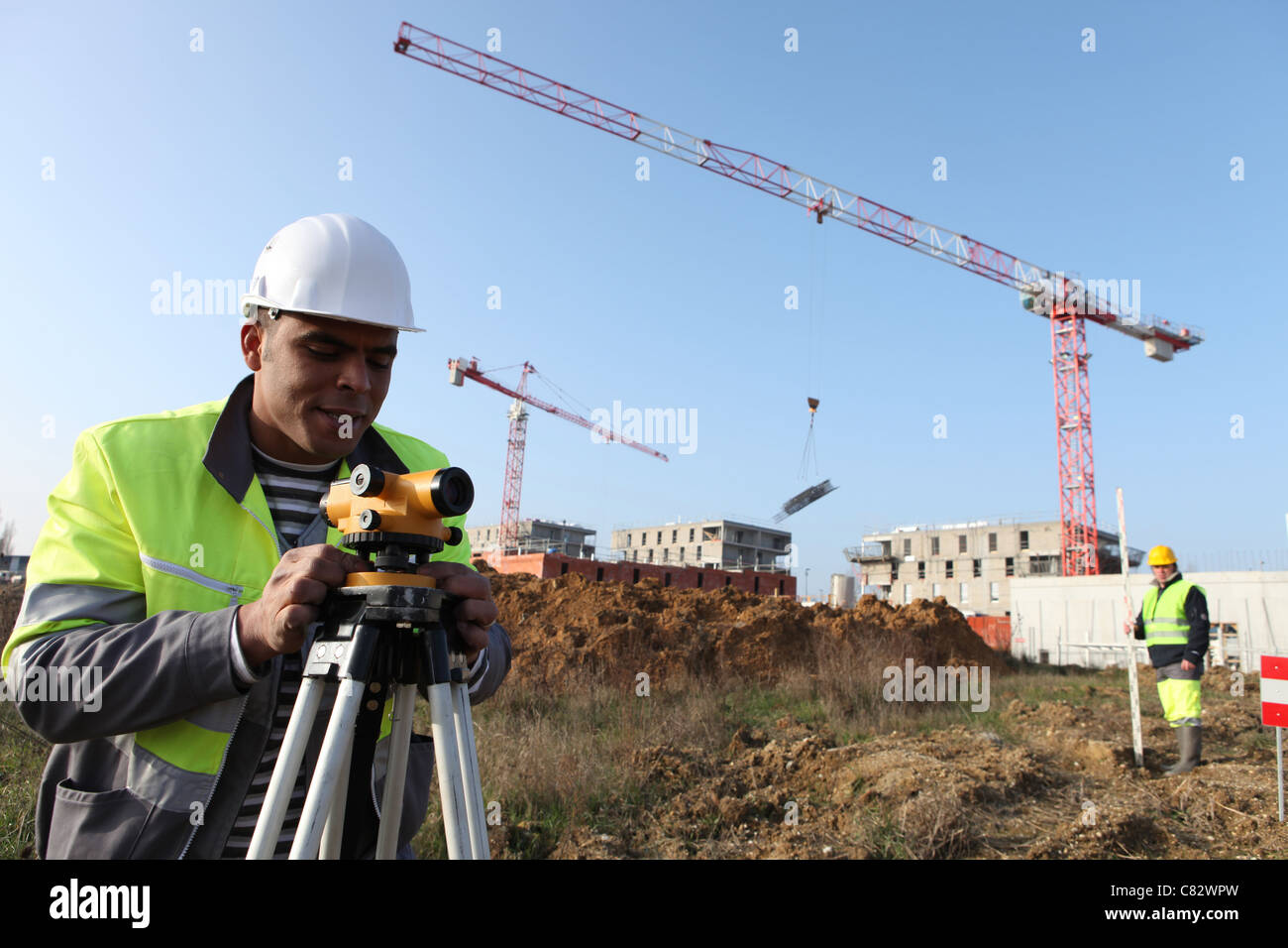 African american land surveyor hi-res stock photography and images - Alamy