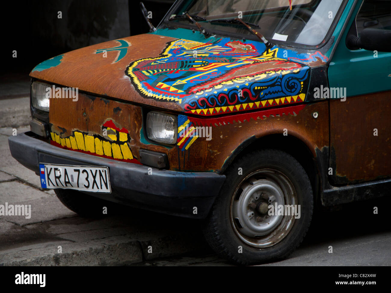 Car in Krakow Stock Photo Alamy