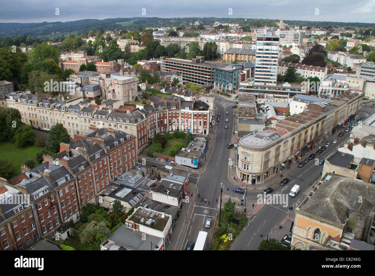 The Triangle in Clifton, Bristol Stock Photo Alamy