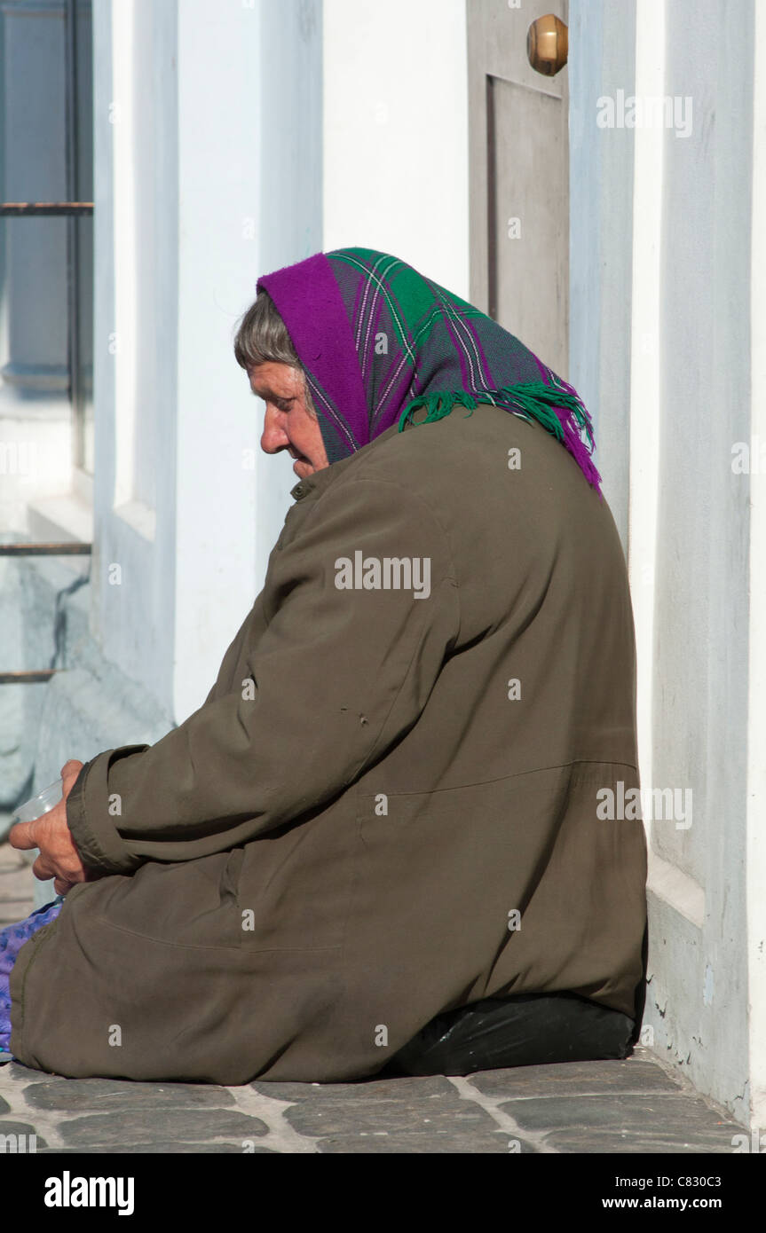 An Odessa woman, Ukraine. Stock Photo