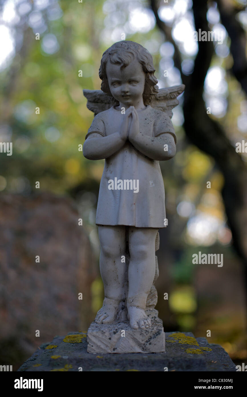 Cemetery Angel Stock Photo