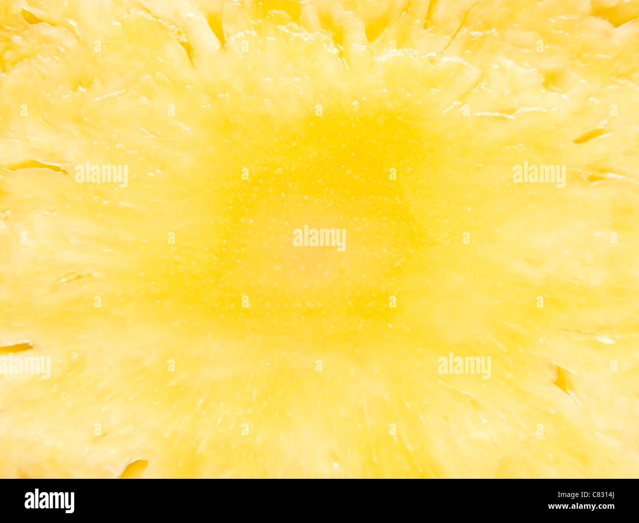 Pineapple Texture Stock Photo