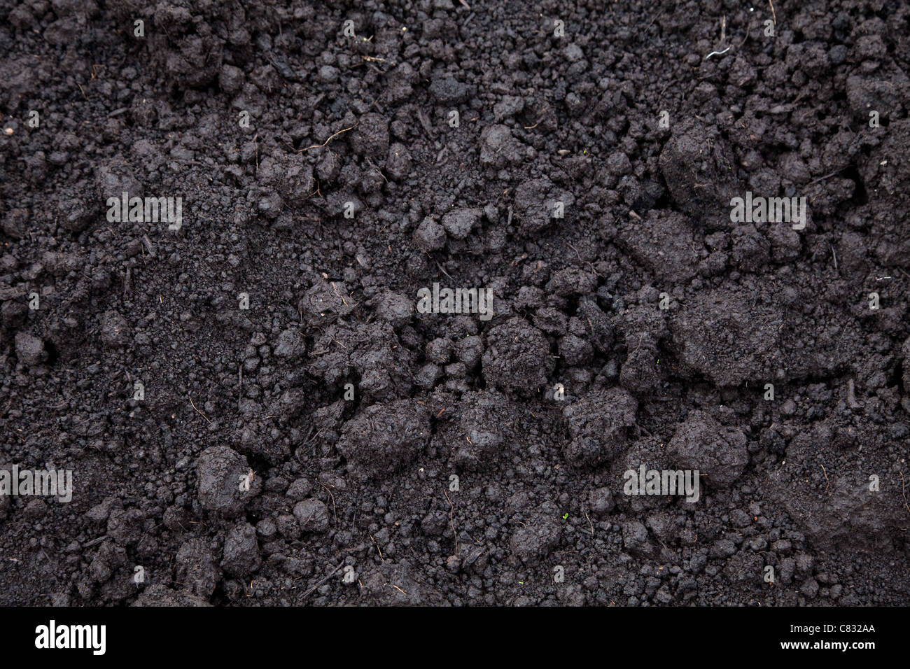 black soil for Textured Background Stock Photo Alamy