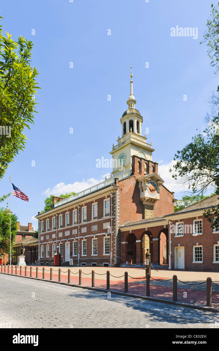 Independence Hall, Philadelphia Stock Photo