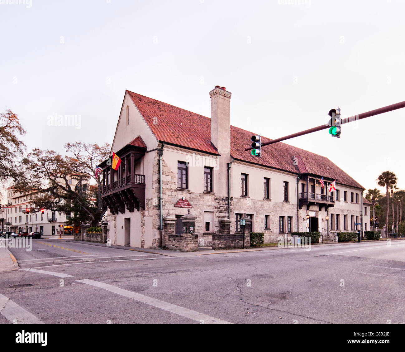 Government House Museum of History & Archaeology, St Augustine Stock Photo