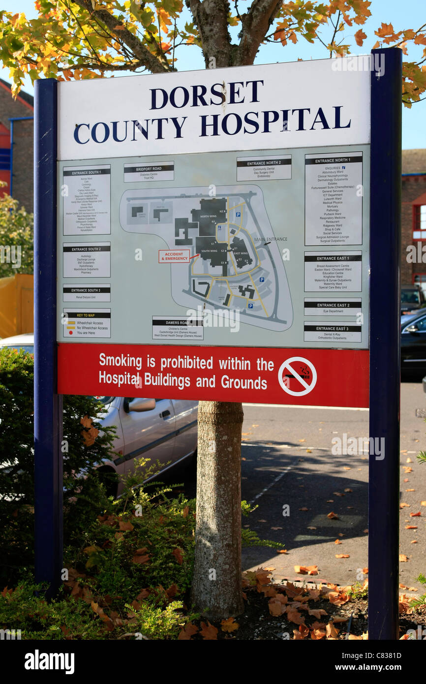 Dorchester Hospital Map