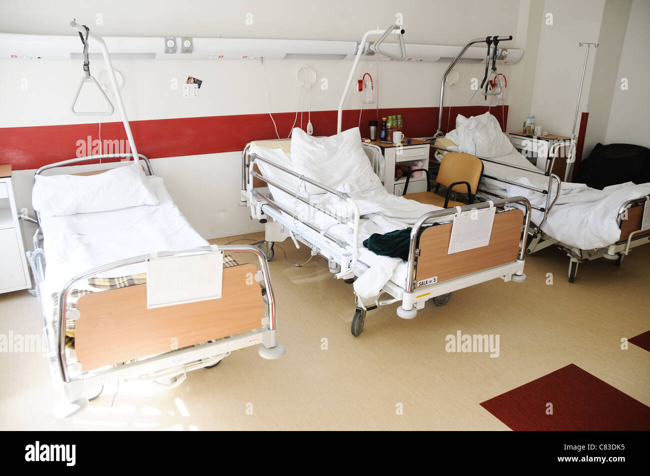 inside the Clinical Department of Neurology in Bielanski Hospital