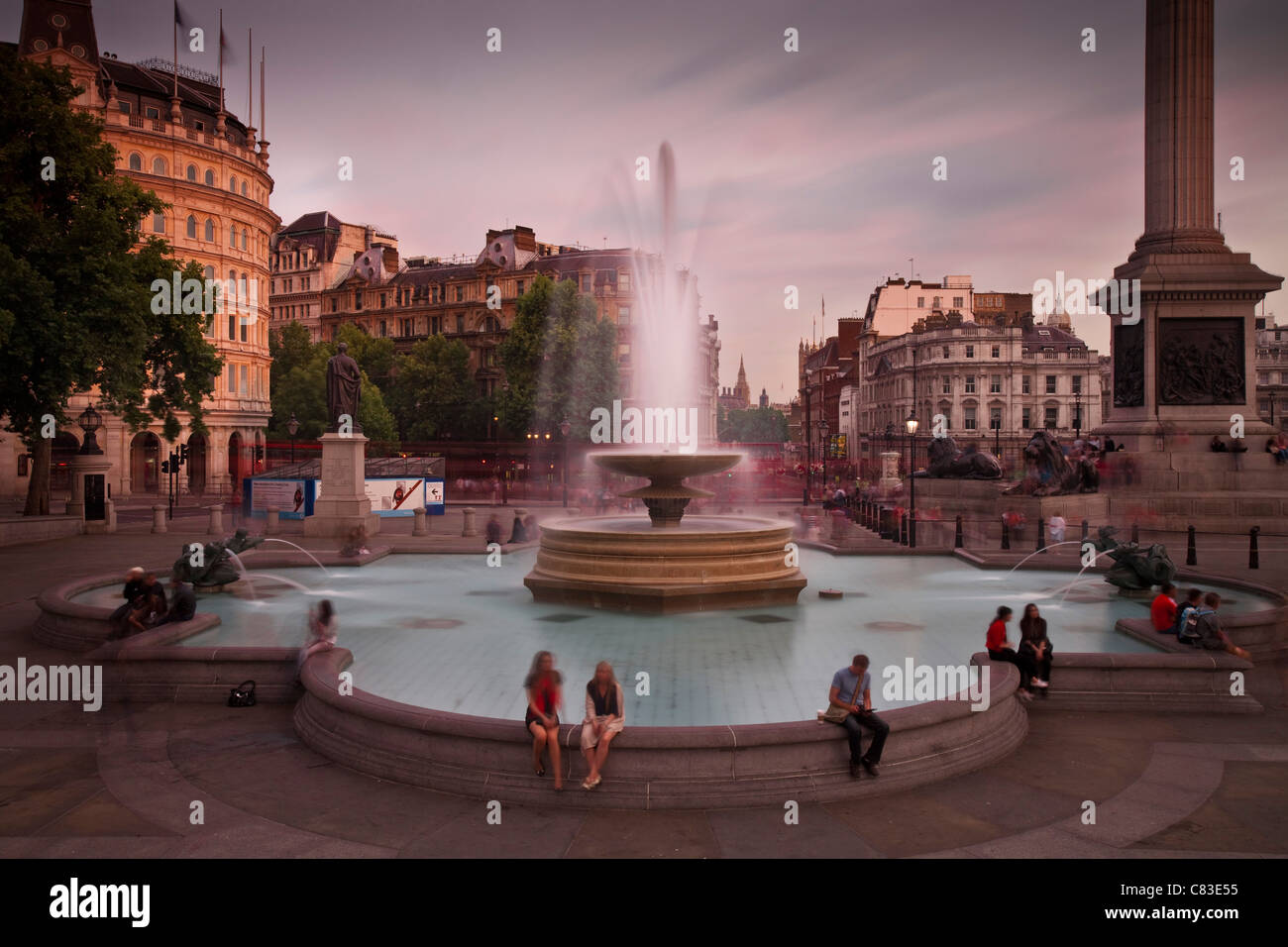 Trafalgar Square, London, England Stock Photo - Alamy