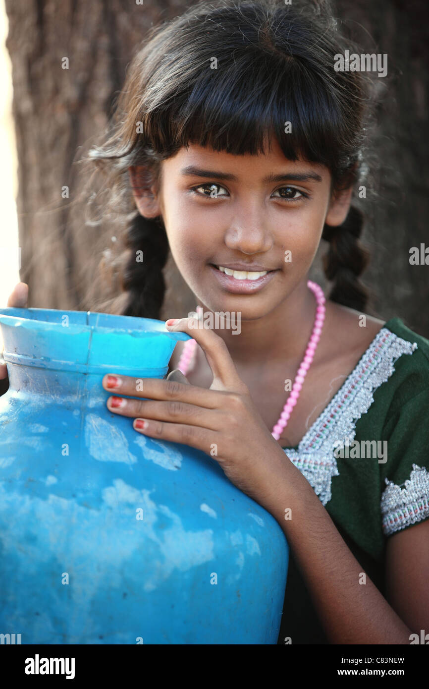Beautiful cute teenager girl pigtails hires stock photography and