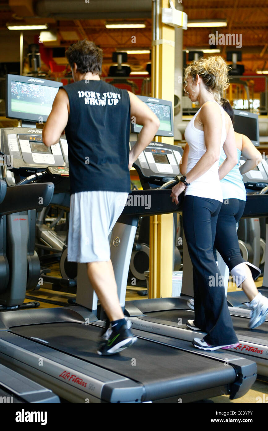 Treadmill with personal trainer sale